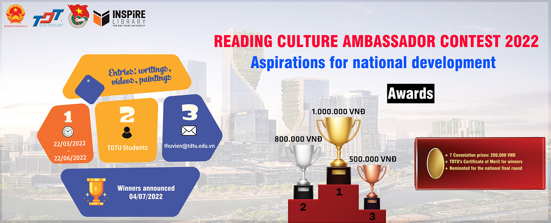 Cuộc thi đại sứ văn hóa đọc 2022