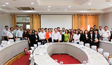 Library consortium's information resource development workshop at INSPiRE Library - Ton Duc Thang University