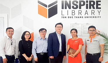 IEEE Asia Pacific visits Ton Duc Thang University INSPiRE Library