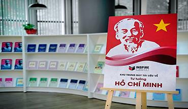 Thư viện truyền cảm hứng trưng bày tài liệu về tư tưởng Hồ Chí Minh