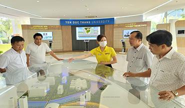 Mien Tay Construction University visited TDTU INSPiRE Library