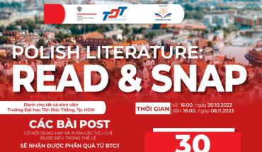 Phát động cuộc thi trực tuyến: “Polish Literature: Read & Snap"