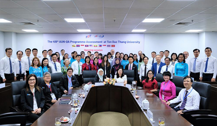 The 419th AUN-QA Programme Assessment at Ton Duc Thang University